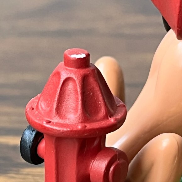 Disney Pluto Fireman Firefighter PVC Figure Cake Topper Hydrant Water Hose - Picture 7 of 14